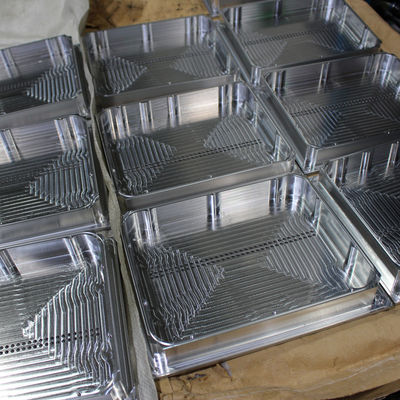 Eloksal Doğa CNC Alüminyum Freze Parçaları Yüksek Hassasiyet 0.01mm Tolerans
